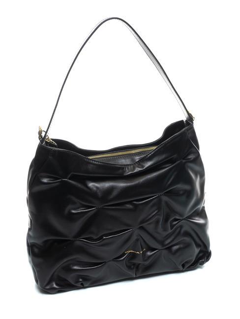 STOCCOLMA Borsa a spalla con pieghe Nero - Borse Donna