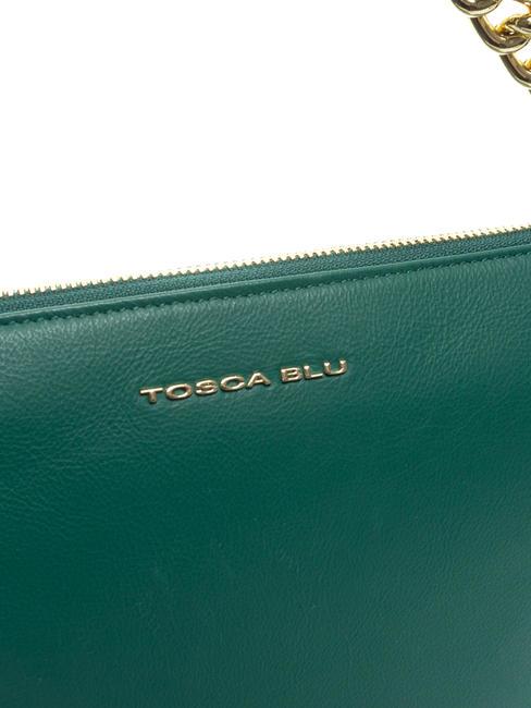 MILANO Borsa in pelle con tracolla verde - Borse Donna