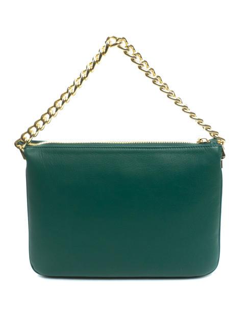 MILANO Borsa in pelle con tracolla verde - Borse Donna