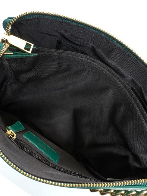 MILANO Borsa in pelle con tracolla verde - Borse Donna