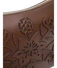 TOSCA BLU OLANDA Borsa a tracolla ricami MARRONE - Borse Donna - 3