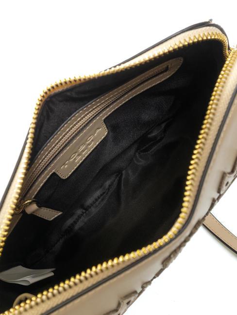 OLANDA Borsa a tracolla ricami BEIGE - Borse Donna