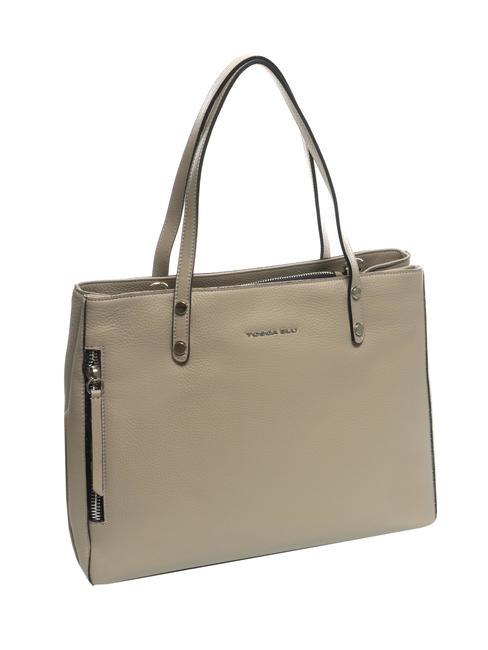 OTTAWA Borsa shopping pelle BEIGE - Borse Donna