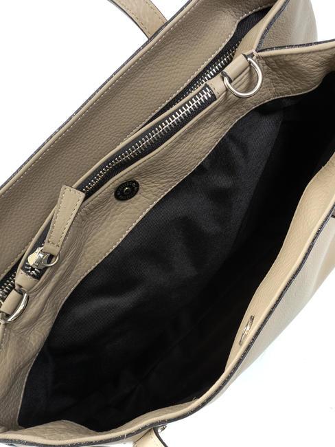 OTTAWA Borsa shopping pelle BEIGE - Borse Donna