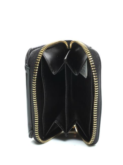 BERLIN Portafoglio S dettaglio suede Nero - Portafogli Donna