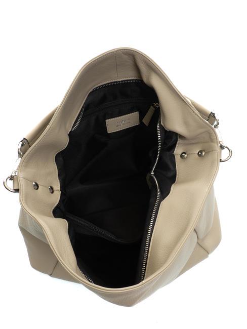 OTTAWA Borsa sacca in pelle BEIGE - Borse Donna