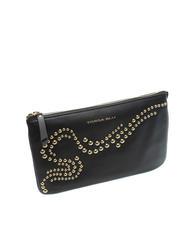 TOSCA BLU NIZZA Tracolla tre scomparti con borchie Nero - Borse Donna - 2