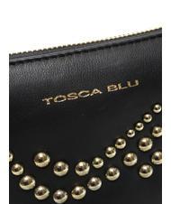 TOSCA BLU NIZZA Tracolla tre scomparti con borchie Nero - Borse Donna - 3