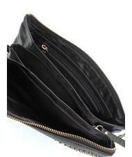 TOSCA BLU NIZZA Tracolla tre scomparti con borchie Nero - Borse Donna - 5