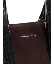TOSCA BLU BRUGES Tote bag grande in suede bordeaux - Borse Donna - 3