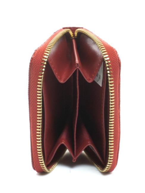 HELSINKY Portafoglio piccolo in pelle ROSSO - Portafogli Donna