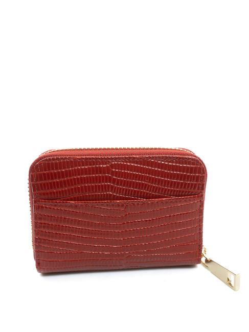 HELSINKY Portafoglio piccolo in pelle ROSSO - Portafogli Donna