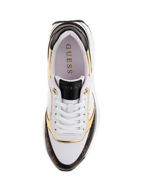 CAMRIO Sneaker platform White/Brown - Scarpe Donna