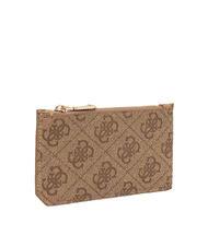 GUESS AIETA Portacarte con portamonete LATTE LOGO - Portafogli Donna - 2