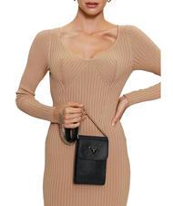 GUESS NOELLE Borsetta porta cellulare NERO - Borse Donna - 4