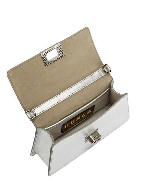 ZOE Frame bag a spalla COLOR SILVER - Borse Donna