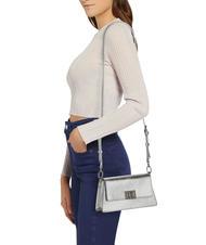 FURLA ZOE Frame bag a spalla COLOR SILVER - Borse Donna - 5
