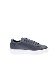 ARMANI EXCHANGE ACTION Sneakers in pelle NAVY/NAVY - Scarpe Uomo - 3