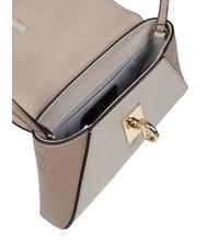 FURLA NET Frame bag in pelle marshmallow+fullmoon+greige - Borse Donna - 3