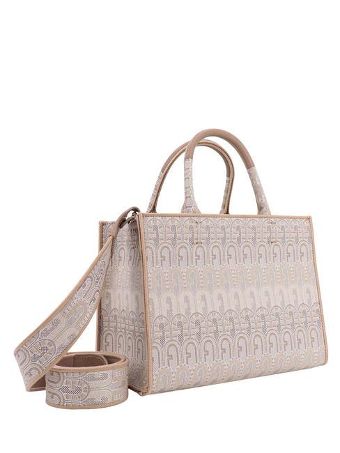 OPPORTUNITY S Borsa tote jacquard riciclato TONI NATURALI - Borse Donna