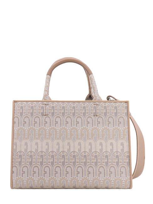 OPPORTUNITY S Borsa tote jacquard riciclato TONI NATURALI - Borse Donna