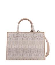 FURLA OPPORTUNITY S Borsa tote jacquard riciclato TONI NATURALI - Borse Donna - 3