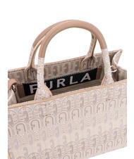 FURLA OPPORTUNITY S Borsa tote jacquard riciclato TONI NATURALI - Borse Donna - 4