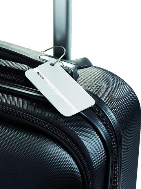 TAGGY Etichetta portanome bagaglio silver - Accessori Viaggio