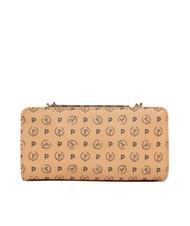 POLLINI HERITAGE CLASSIC Clutch porta cellulare marrone/crema - Borse Donna - 4