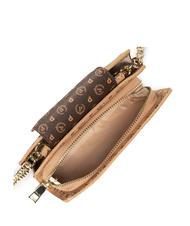 POLLINI HERITAGE CLASSIC Clutch porta cellulare marrone/crema - Borse Donna - 6