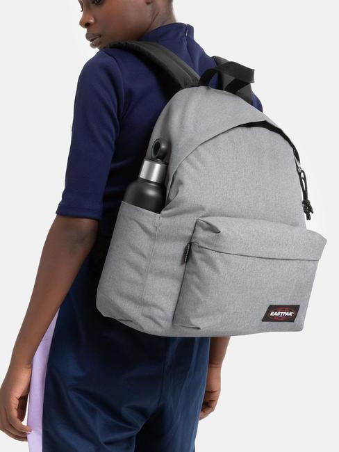 PADDED DAY PAK'R Zaino porta PC 14" con tasca porta borraccia sundaygrey - Zaini Scuola & Tempo Libero