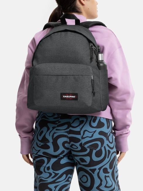 PADDED DAY PAK'R Zaino porta PC 14" con tasca porta borraccia BlackDenim - Zaini Scuola & Tempo Libero