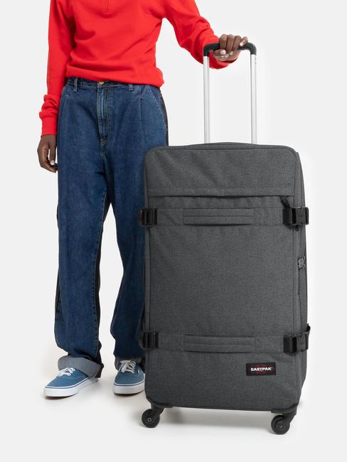 TRANSIT'R 4 L Trolley misura grande BlackDenim - Trolley Semirigidi