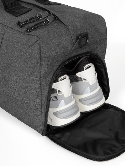 DUFFL'R M Borsone da viaggio con tracolla BlackDenim - Borsoni