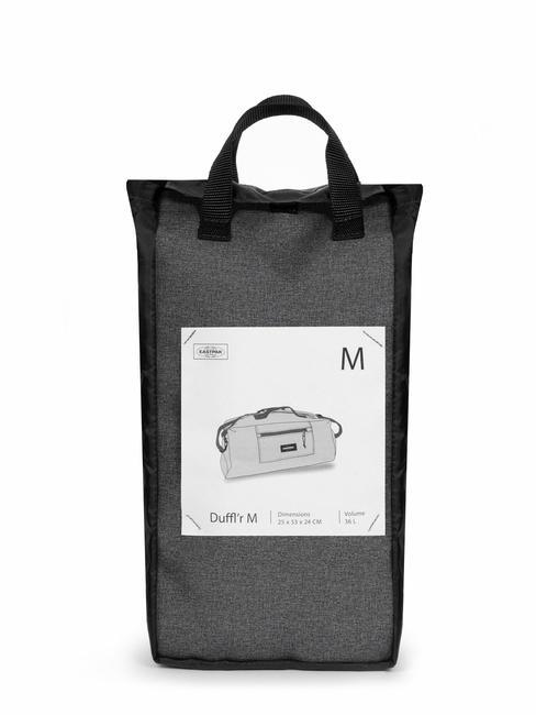 DUFFL'R M Borsone da viaggio con tracolla BlackDenim - Borsoni