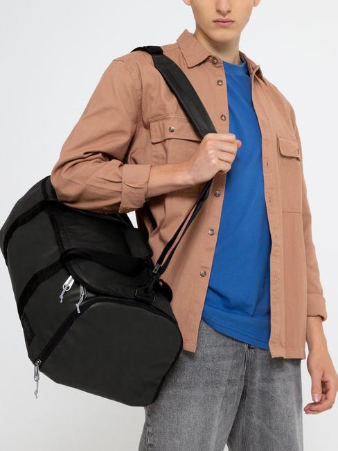 PERCE MORE Borsone con tracolla tarp black - Borsoni