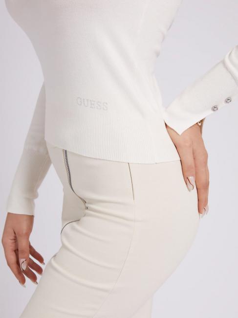 ELINOR Maglione girocollo cremwhi - Maglie Donna