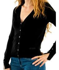 GUESS ZENA Cardigan con bottoni jetbla - Maglie Donna - 3