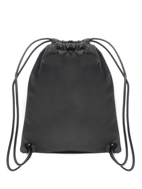 ZENITH Sacchetta in nylon con tasca Dark Grey/Black - Zaini Scuola & Tempo Libero