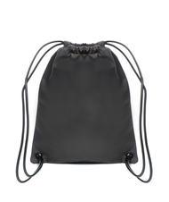 TRUSSARDI ZENITH Sacchetta in nylon con tasca Dark Grey/Black - Zaini Scuola & Tempo Libero - 2