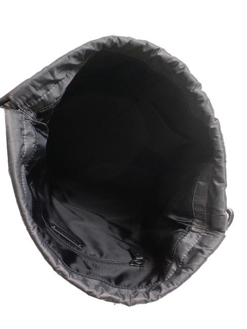 ZENITH Sacchetta in nylon con tasca Dark Grey/Black - Zaini Scuola & Tempo Libero