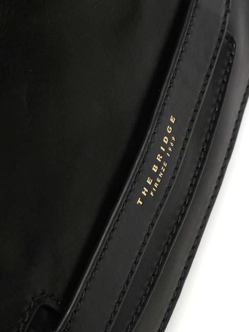 LUCREZIA Mini bag a spalla Nero Oro - Borse Donna