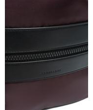 TRUSSARDI ZENITH Sacchetta in nylon con tasca marrore-nero - Zaini Scuola & Tempo Libero - 3