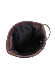 TRUSSARDI ZENITH Sacchetta in nylon con tasca marrore-nero - Zaini Scuola & Tempo Libero - 4