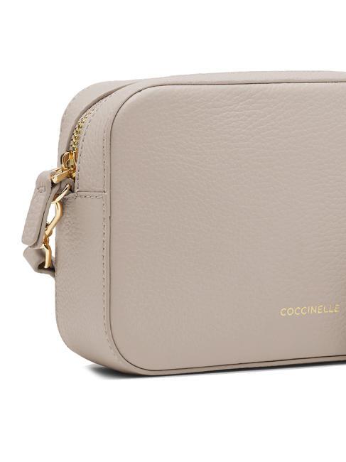 TEBE Borsa a tracolla in pelle martellata powder pink - Borse Donna