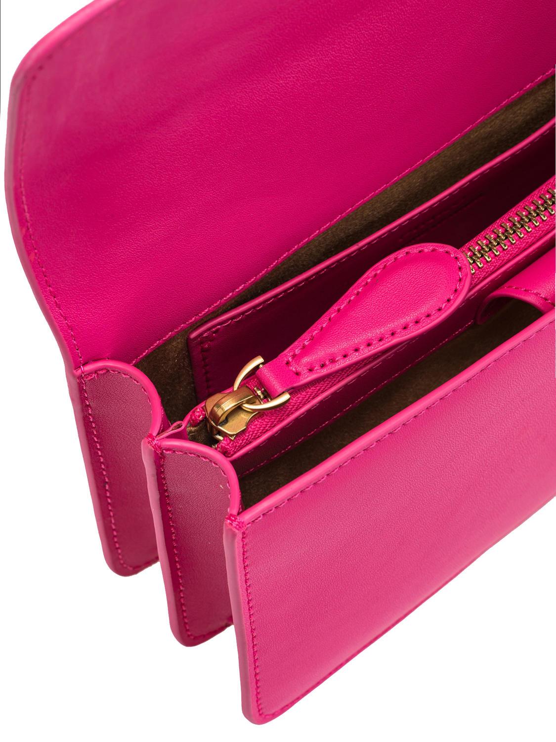 Pinko Mini Love Bag Borsa One Simply Jewels Barbabietola ChAntique