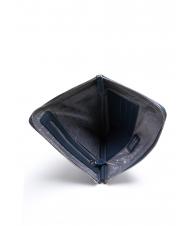 TRUSSARDI CAMPIONARIO Busta porta tutto in pelle stampata blue - Bustine & Necessaire - 5
