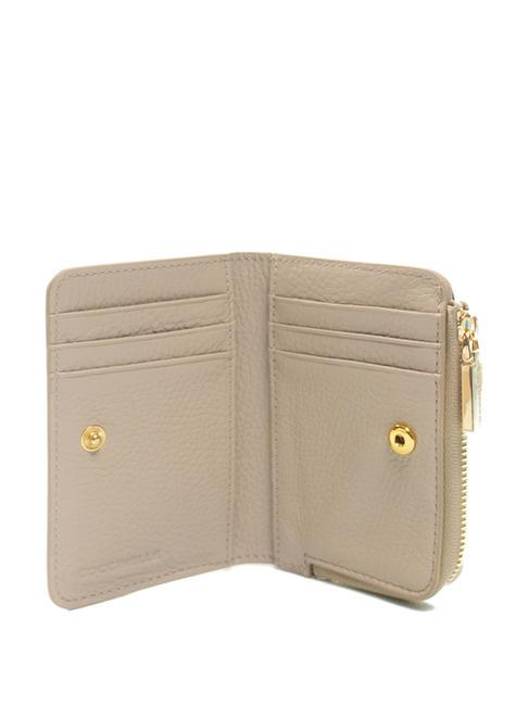 METALLIC SOFT Leather card holder pow/pink - Portafogli Donna