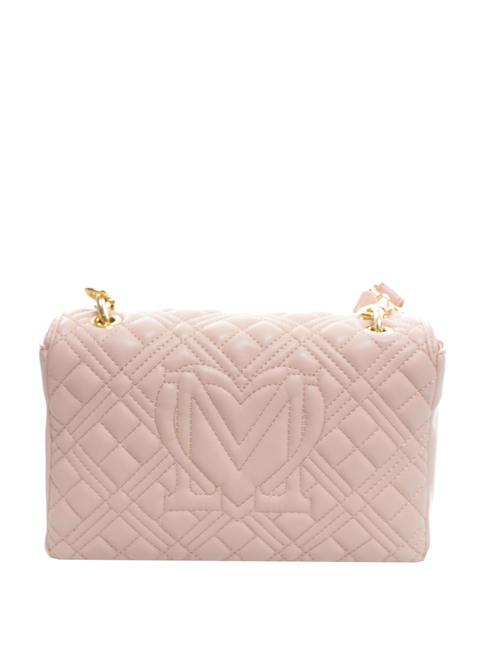 QUILTED Borsa a spalla trapuntata cipria - Borse Donna