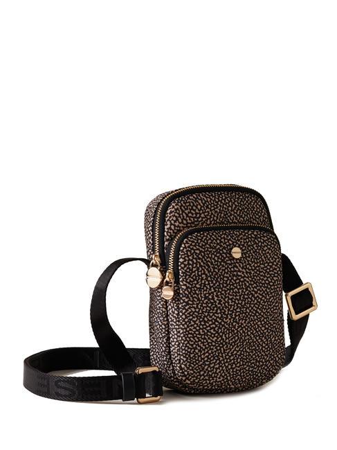 CLASSICA Micro bag porta smartphone OP/NATURALE/NERO - Borse Donna